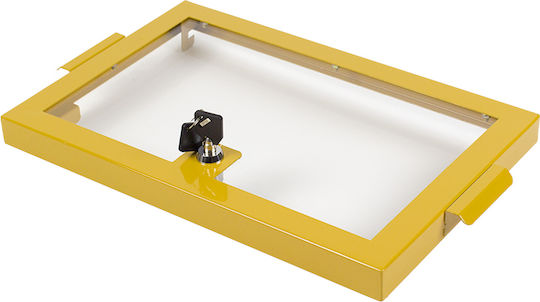 Pokeritems Tavă pentru jetoane de poker De aluminiu Galben 1buc