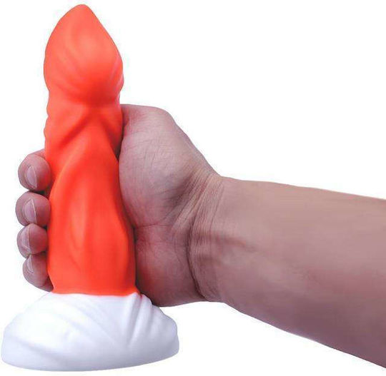 Kiotos Monstar Ρεαλιστικό Dildo Πορτοκαλί 20.5cm