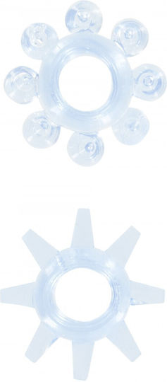 ToyJoy Power Σετ Δαχτυλίδια Πέους Μπλε 2τμχ