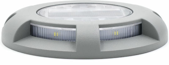 Set 4 Boden-Solarleuchten Straßenleuchte 0.7W 10lm Warmes Weiß 3000K mit Bewegungssensor und Fotokontakt IP65 13cmx11.5cmcm