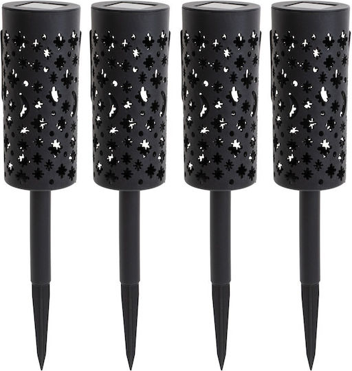 Solar Lamps Lantern Stars Moons 4pcs Set 4 Eingesteckte Solarleuchten Laternen