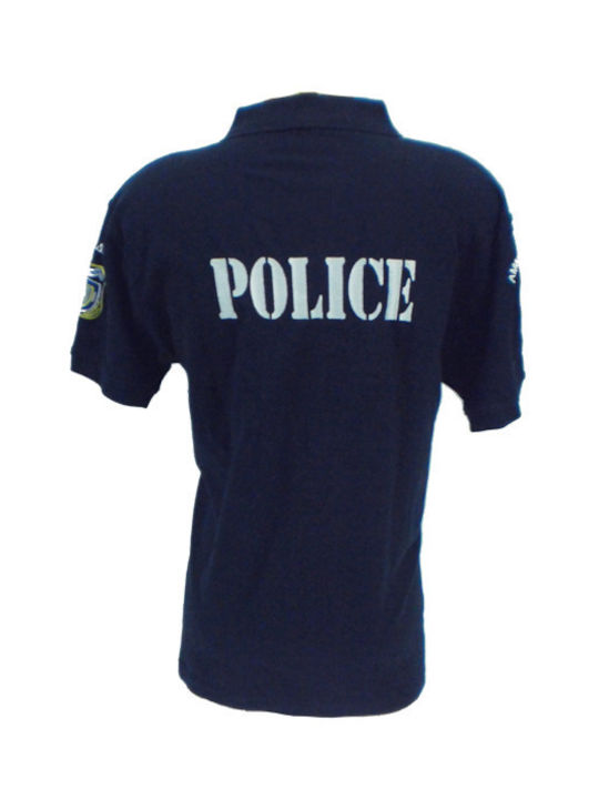 All About Army 000360 Polo Short Sleeve Police