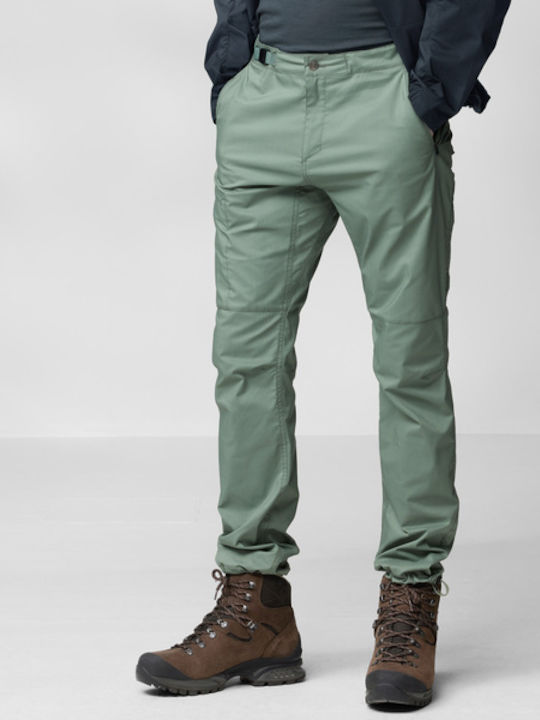 Fjallraven Abisko Men's Hiking Long Trousers Brown
