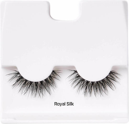 Kiss Lash Couture Luxtension False Eyelashes D Curl Royal Silk Black