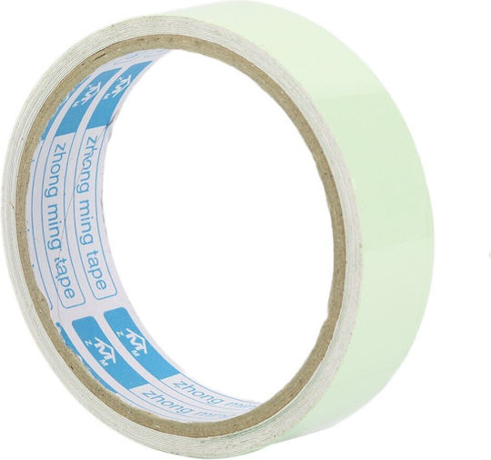 Adhesive Reflective Tape Made of Plastic in Green Colour with Width 2.5cm
