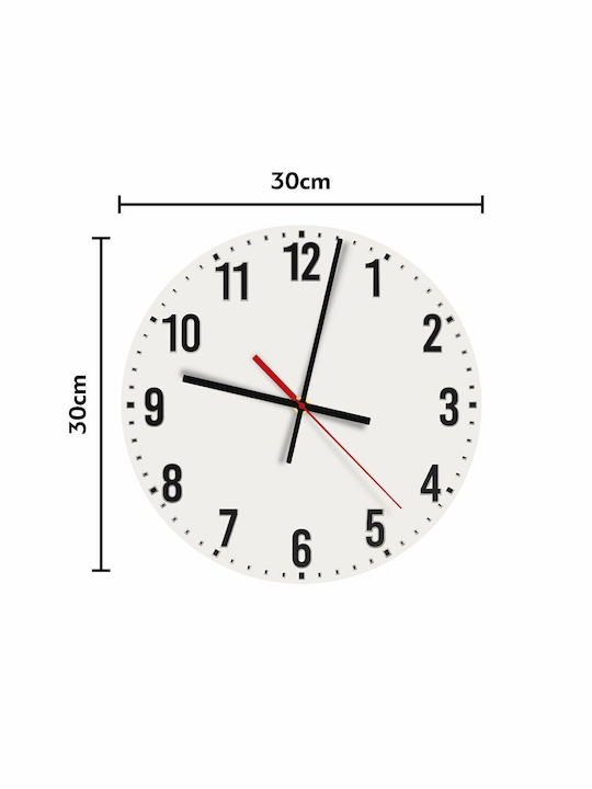 Kids Wooden Wall Clock Frozen 30cm