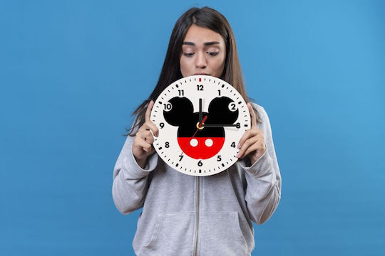 Koupakoupa Ceas de Perete pentru Copii Mickey Lemn 19εκ.
