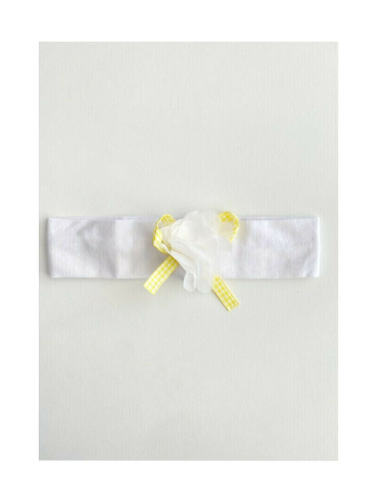 Baby Headband White 1pc