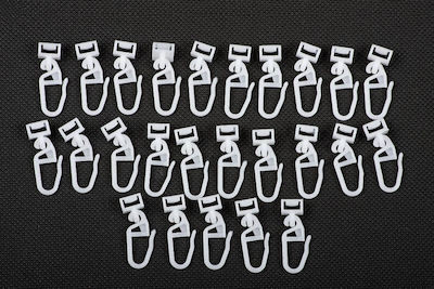 Curtain Hooks mit Gleiter 25Stück