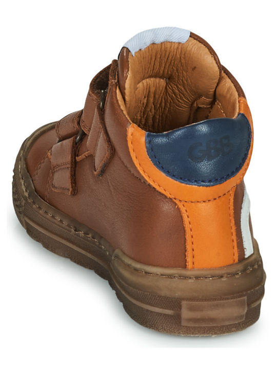 Ghete Copii cu Velcro Maro