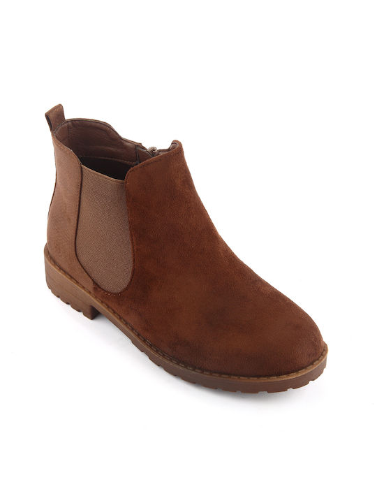 Bubble Bobble Kids Bubble Bobble Kids Kids Suede Boots Brown