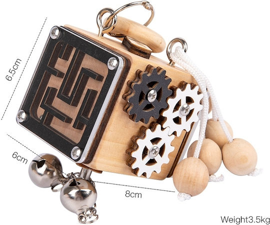 Fidget Cube Ξύλινο Πολύχρωμο