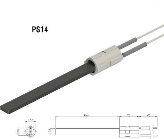 HT Spa Metallic Igniter Resistance 400W for Pellet Stove