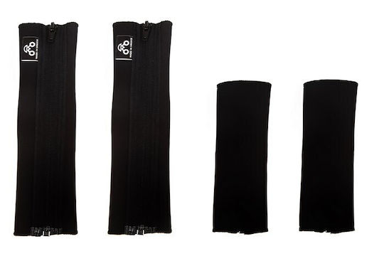 Moto Discovery Motorcycle Front Suspension Protectors Triumph Tiger 800 Black