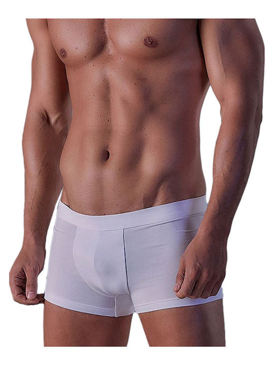 FMS Men's Boxers White 2Pack