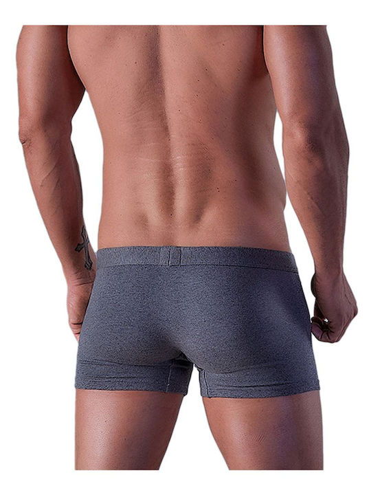 Klassische Herren Boxershorts Grau 2er Pack