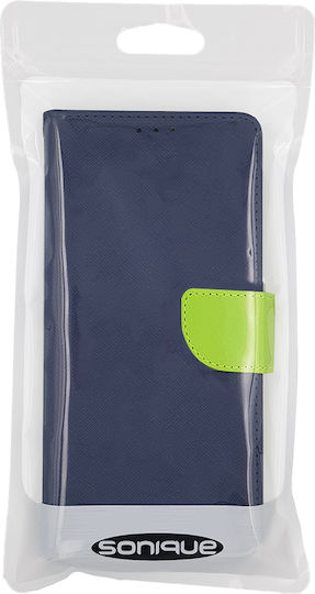 Sonique Book Δερματίνης Navy Μπλε (Realme C30)