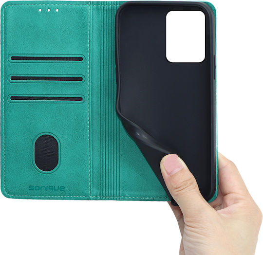 Sonique Book Δερματίνης Τιρκουάζ (Xiaomi Redmi Note 12 Pro 5G / Poco X5 Pro 5G)