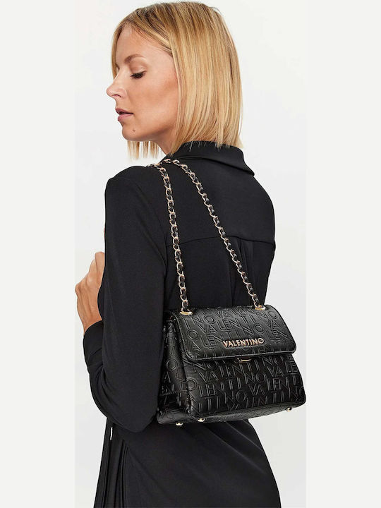 VALENTINO ブラック キュロット　レディース Valentino Bags Geantă Dama Cu Barete Incrucisate Neagră VBS6V003