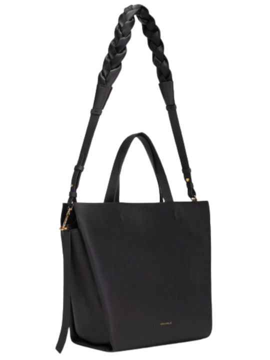 Coccinelle Boheme Leather Women's Bag Tote Hand Black