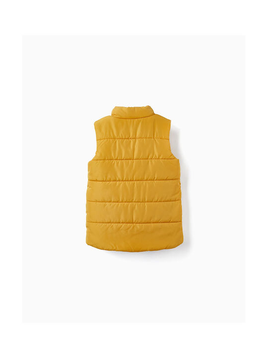 Zippy Casual Jacket Yellow Sleeveless