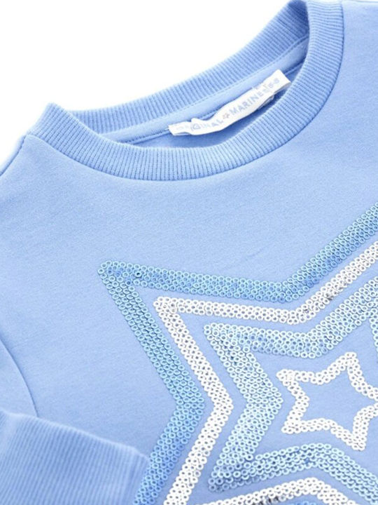 Original Marines Kids Sweatshirt Light Blue