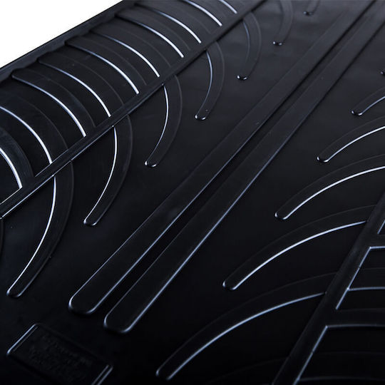 Gledring Σετ Μπροστινά και Πίσω Πατάκια 5τμχ Tesla Model 3 2020 Μαύρα