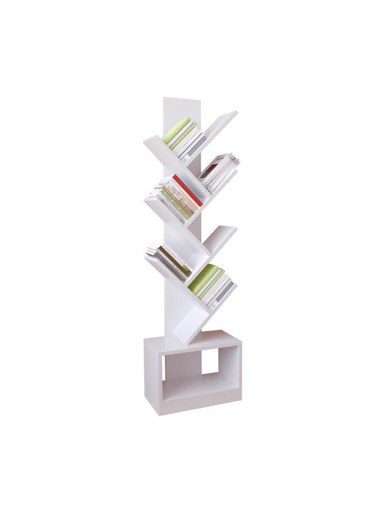 Bookcase White 40x19.5x150cm