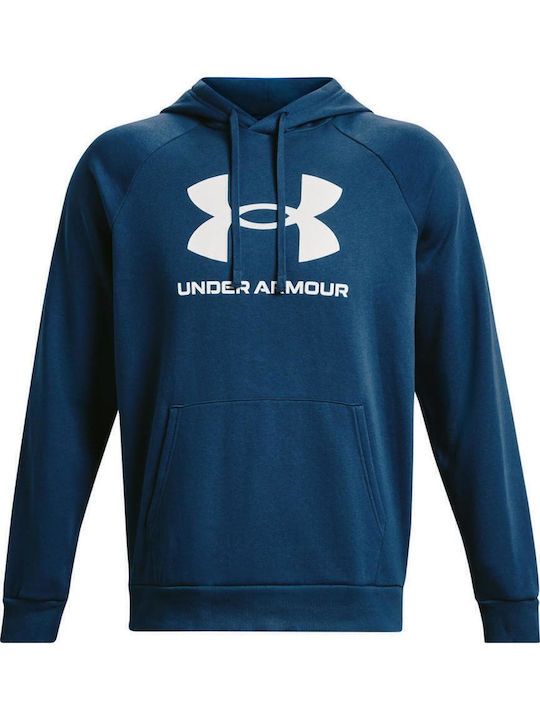Rival Sweatshirt With Blue Hood