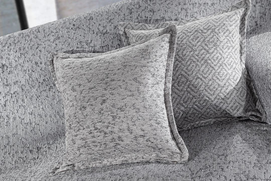 Guy Laroche Matis Рихтари Фотьойл 2 Страни Шенил 180x150см Сив