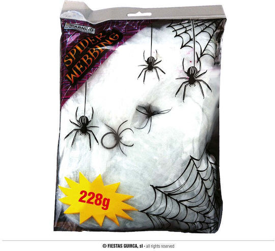 Αποκριάτικη Αράχνη Λευκή για Halloween