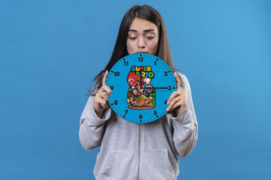 Koupakoupa Ceas De Perete Pentru Copii Gaming Din Lemn