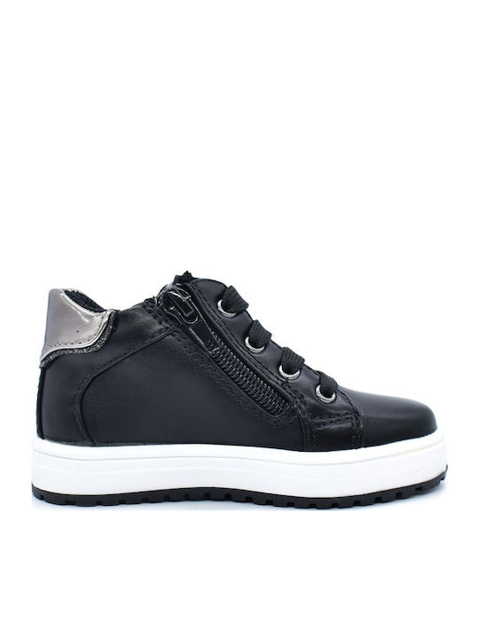 Παιδικά Sneakers High Μαύρα