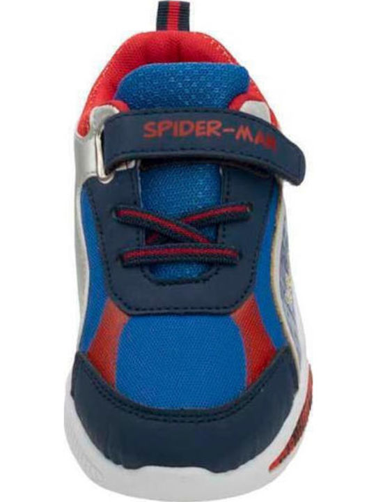 Kids Sneakers with Scratch & Lights Blue