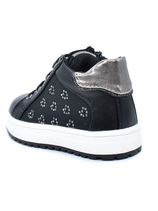 Παιδικά Sneakers High Μαύρα