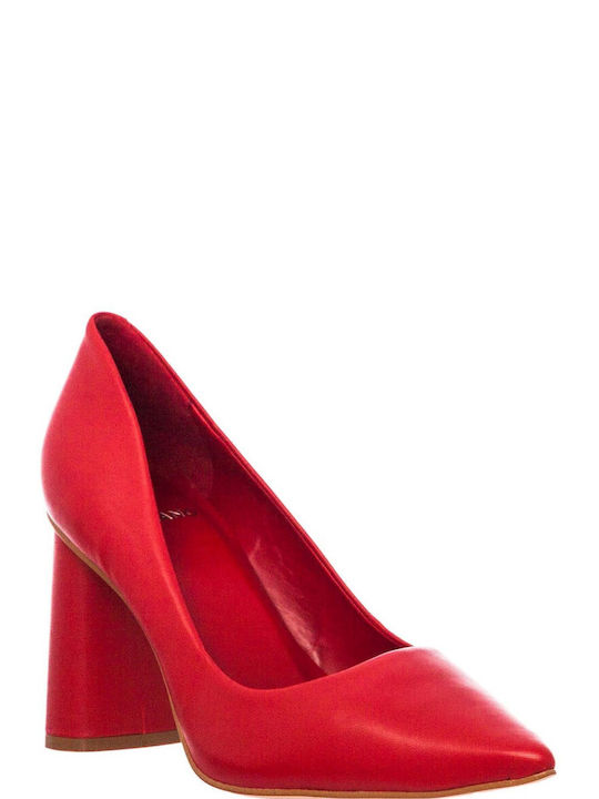 Carrano Leather Red Heels