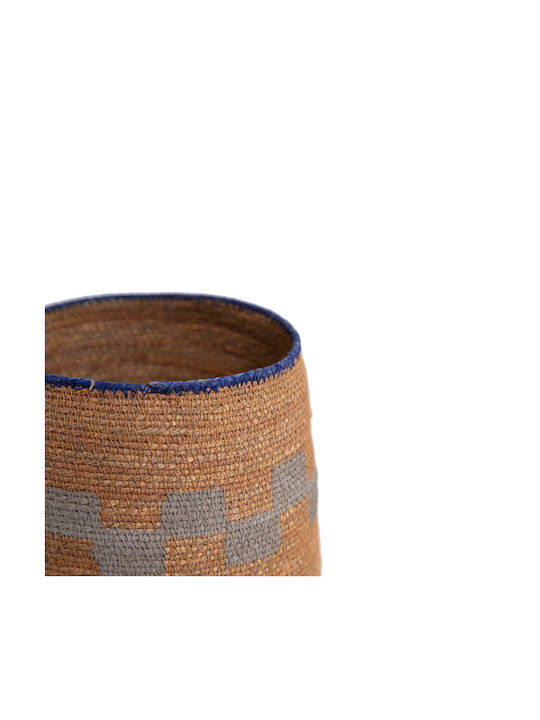 Soulworks Decorative Basket Wicker with Handles Brown 19x19x23cm