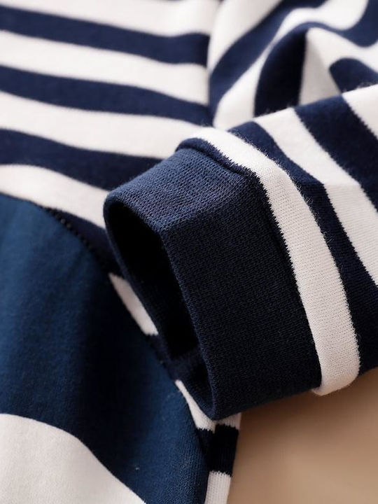 TakTakBaby Babystrampler Langärmliges Marineblau