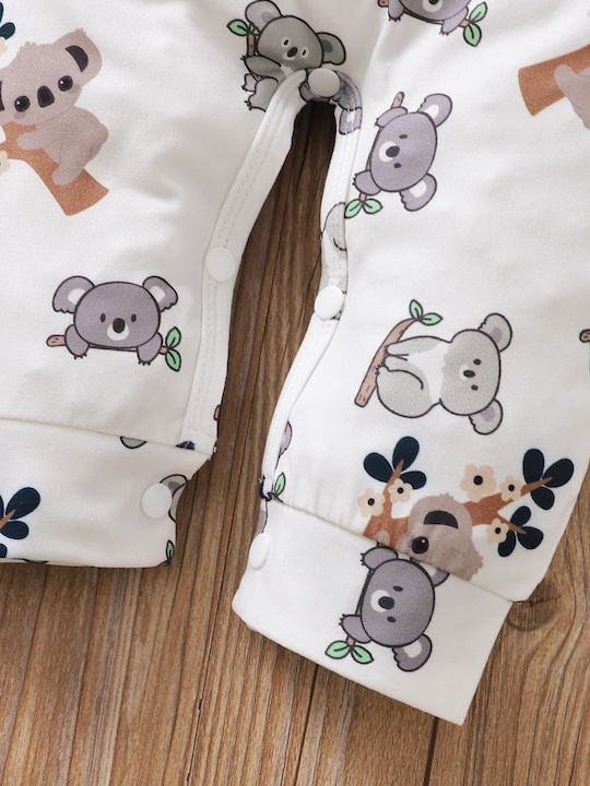 TakTakBaby Babystrampler Langärmliges Weiß