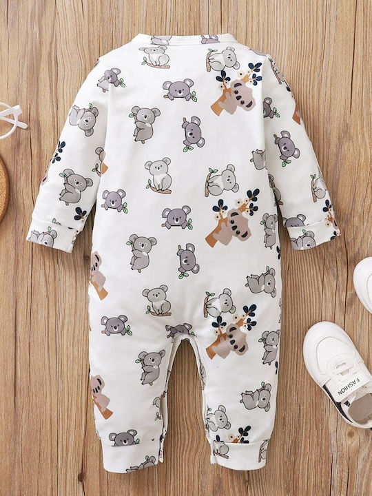 TakTakBaby Babystrampler Langärmliges Weiß