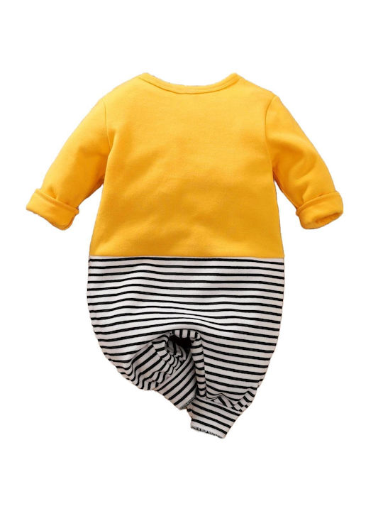 TakTakBaby Baby Bodysuit Set Long-Sleeved Yellow