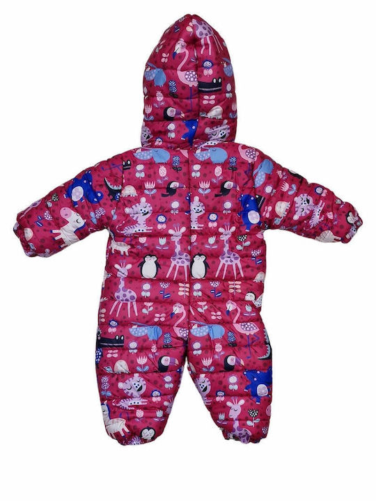 Crispy Body pentru Bebeluși de Ieșire Mânecă lungă Fuchsia