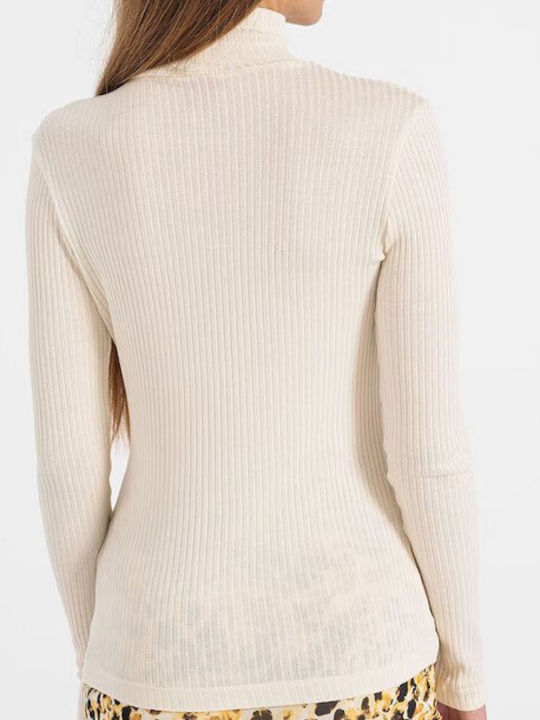 Hugo Boss Women's Blouse Long Sleeve Beige