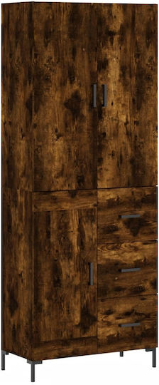 Ντουλάπα Γραφείου Ξύλινη 69.5x34x180cm