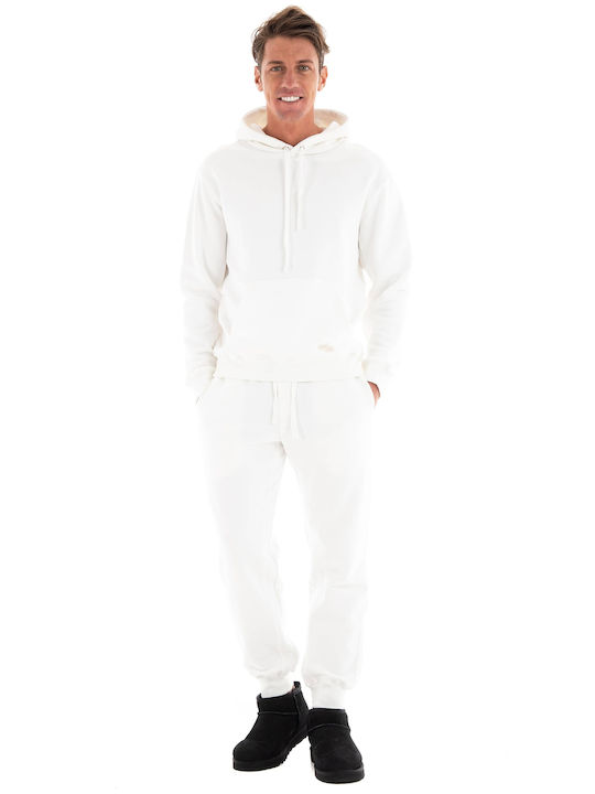 Gianni Lupo Men's Sweatshirt with Hood White