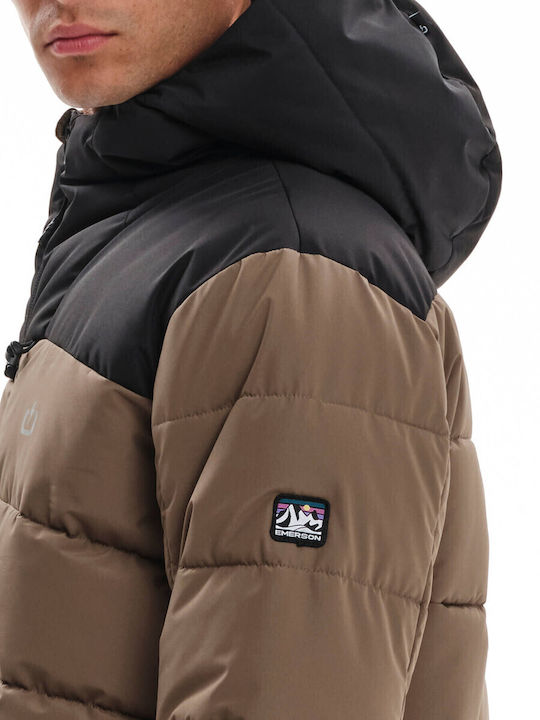 Winter Jacket Puffer Waterproof and Windproof CAMEL