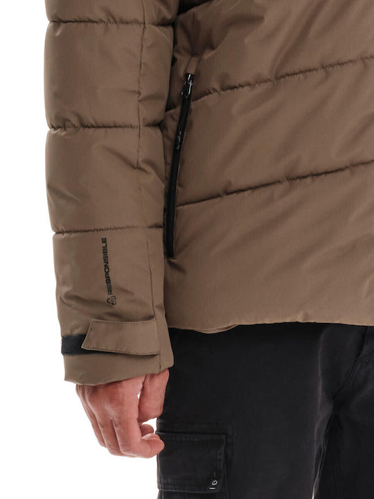 Winter Jacket Puffer Waterproof and Windproof CAMEL