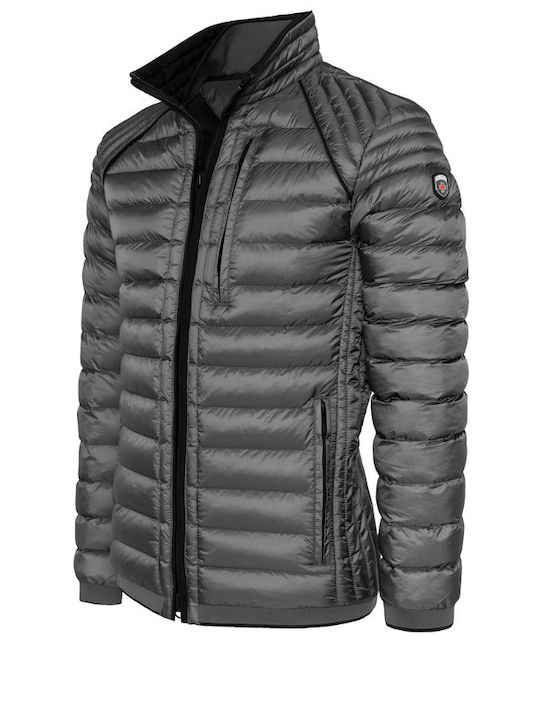 Χειμωνιάτικο Μπουφάν Puffer Γκρι