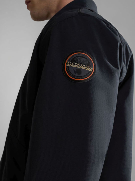 Long Sleeve Black Overshirt
