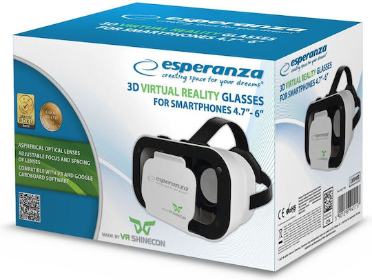 Esperanza Shinecon 3D VR Headset for Mobile from 4.7" to 6"